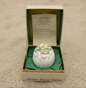 Vintage Noritake 1974 Easter Egg